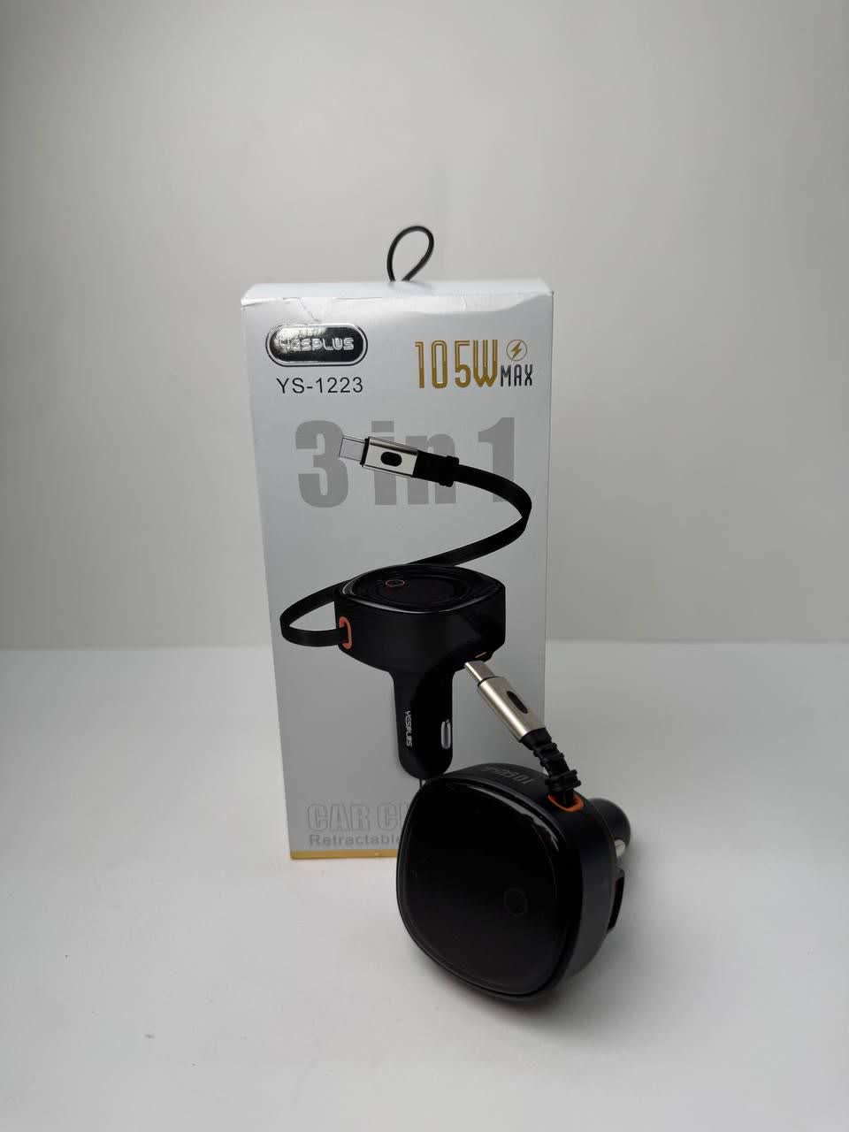 شارژر فندکی خودرو مدل YS-1223